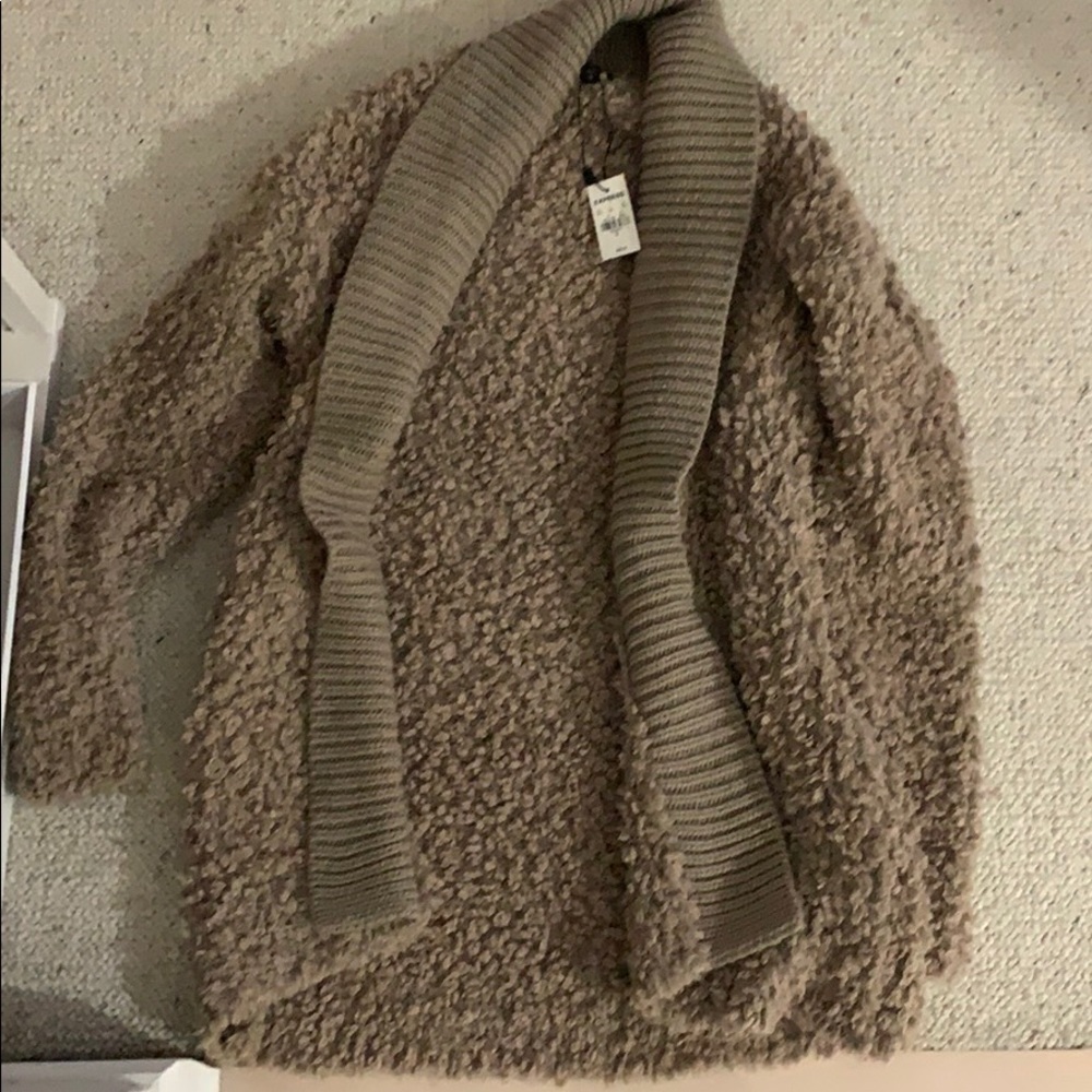 Brown sweater